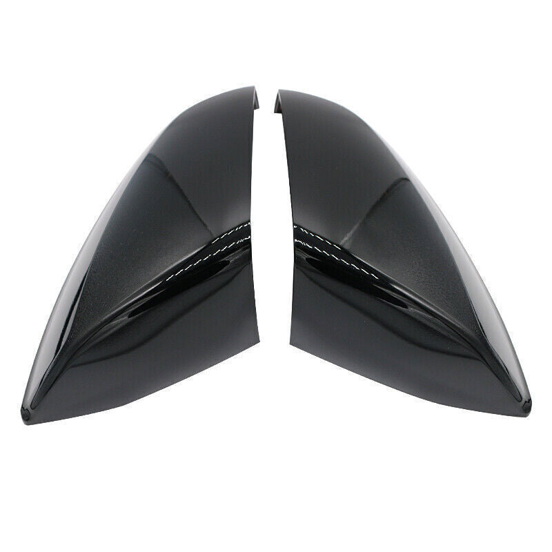 Fit for Audi Q5 18-2020 2023 Glossy Black Rear View Side Mirror Cover Trim 2PCS
