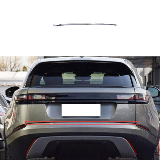 2017-2021 Rear Tailgate Trunk Lid Chrome Steel for Range Rover Velar Cover Trim