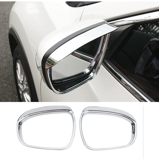 for Nissan Murano 2015-2024 Chrome Rearview Door Side Mirror Frame Cover Trim 2X