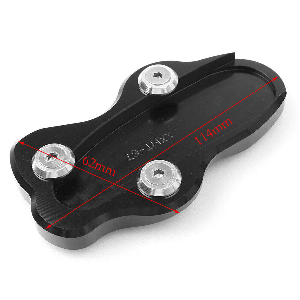 For 2006-16 for KAWASAKI Vulcan VN 900 Gold CNC Kickstand Extension Foot Plate Pad