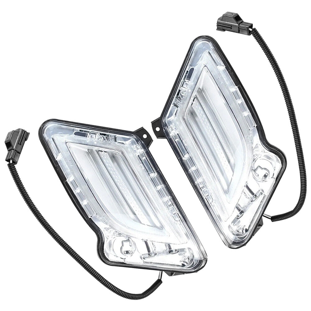 2Pcs Front LED Day Running Indicator Lamp /Light Left Right For S60 2011-2013