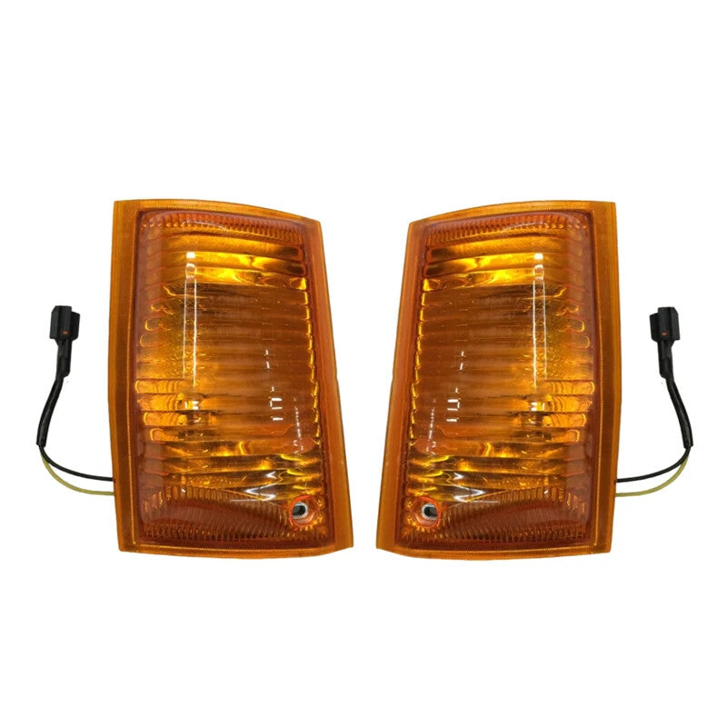 1Pair Front Fog Light Corner Light With Bulb for Hyundai HD65 HD72 HD78 Truck