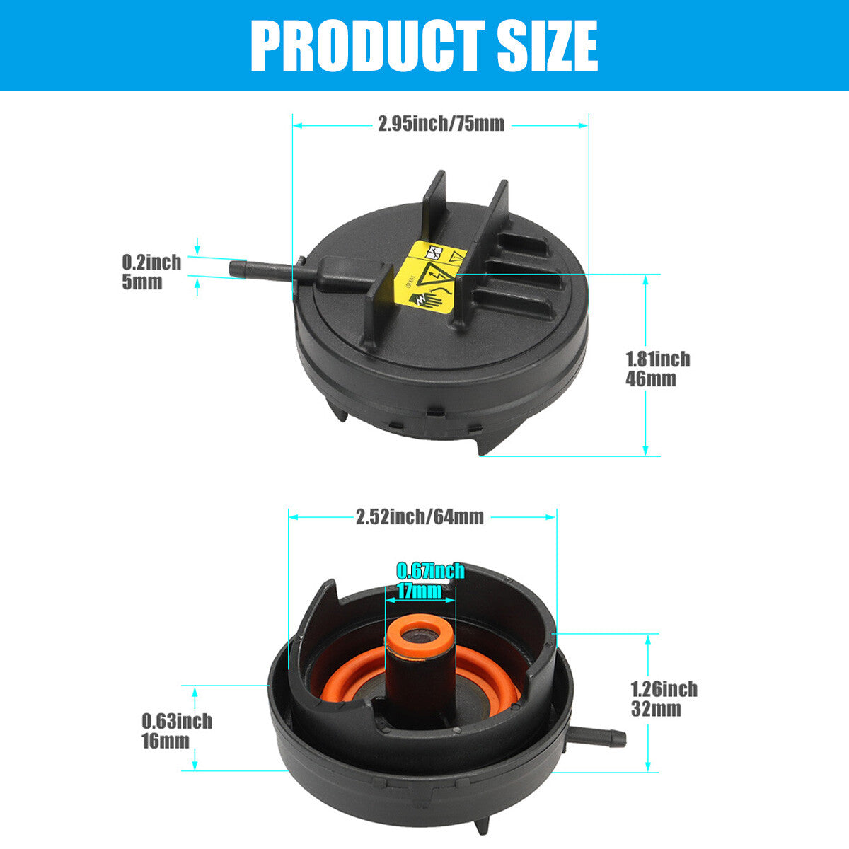NEW PCV Engine Valve N51/N52 Cover for BMW E82 E90 E70 Z4 X3 X5 128i 328i 528i