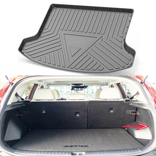 for Kia Seltos 2020-2023 Car Cargo Liner Trunk Floor Mat TPO Waterproof Pad Tray
