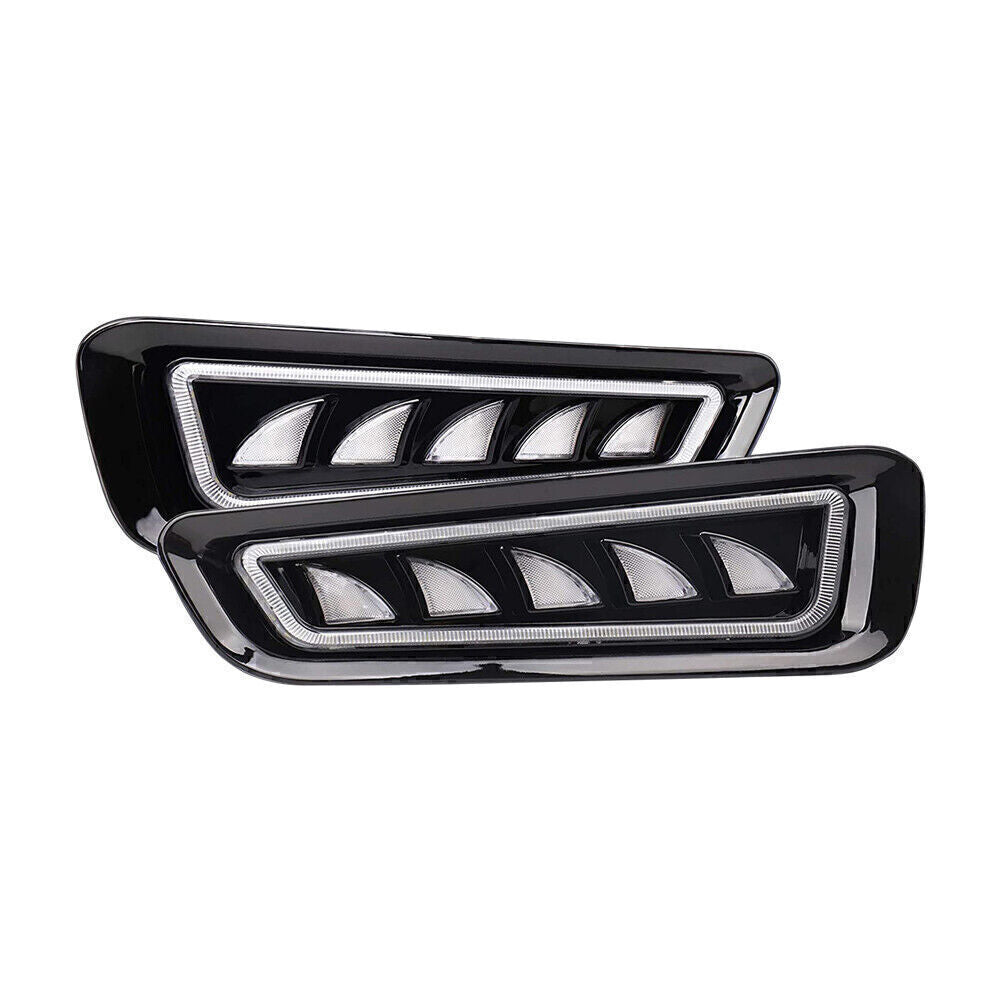 LED Daytime Running Light Turn Signal Fog Lamp Fit for Ford F150 2017-20