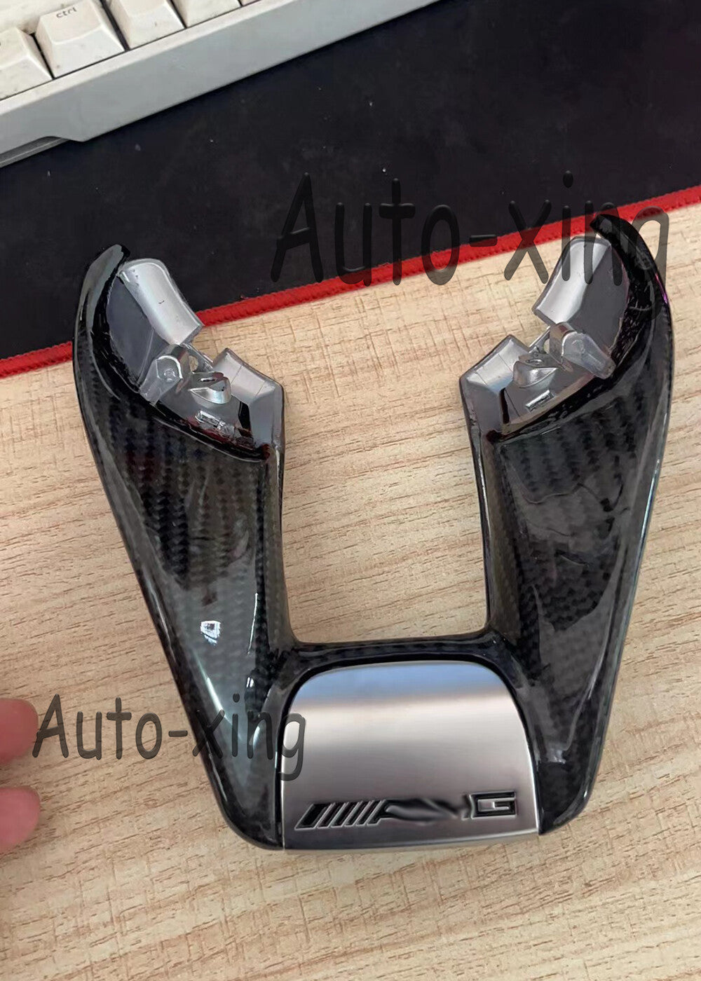 100%Real Carbon Low Cover/Trim for Benz W117 W176 W218 W205 AMG Steering Wheel