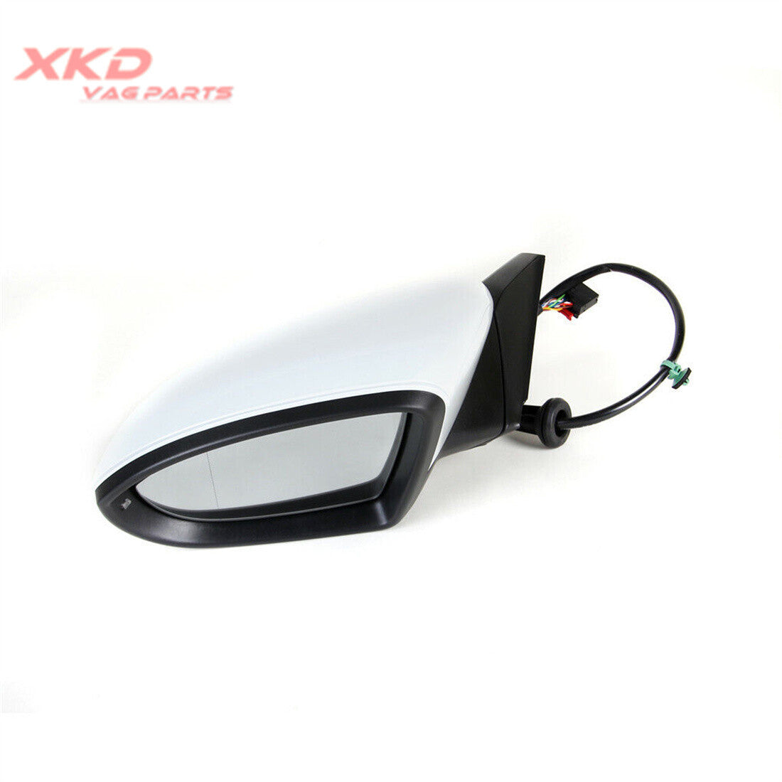 Left-side rearview mirror assembly with folding/heating, suitable for Golf GTI