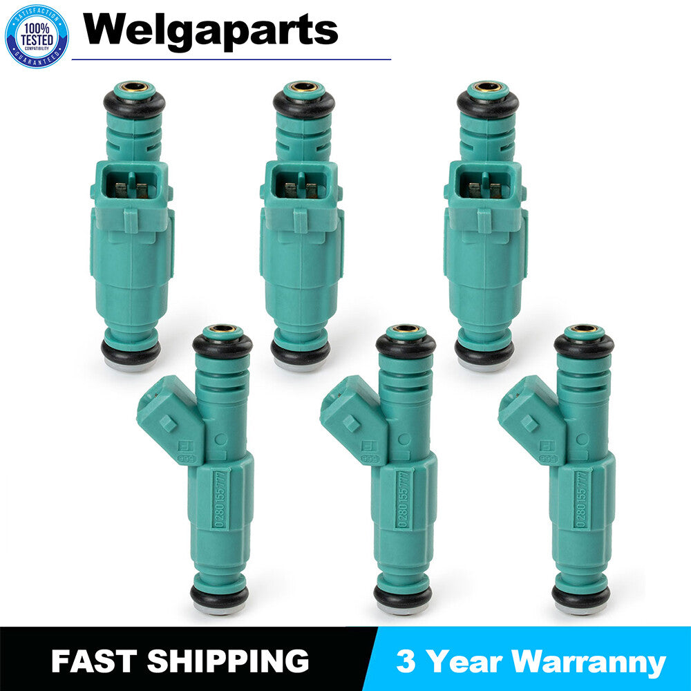 6Pcs Fuel Injectors for Holden Commodore Statesman VN VL VQ VP VR VS VT VU VX