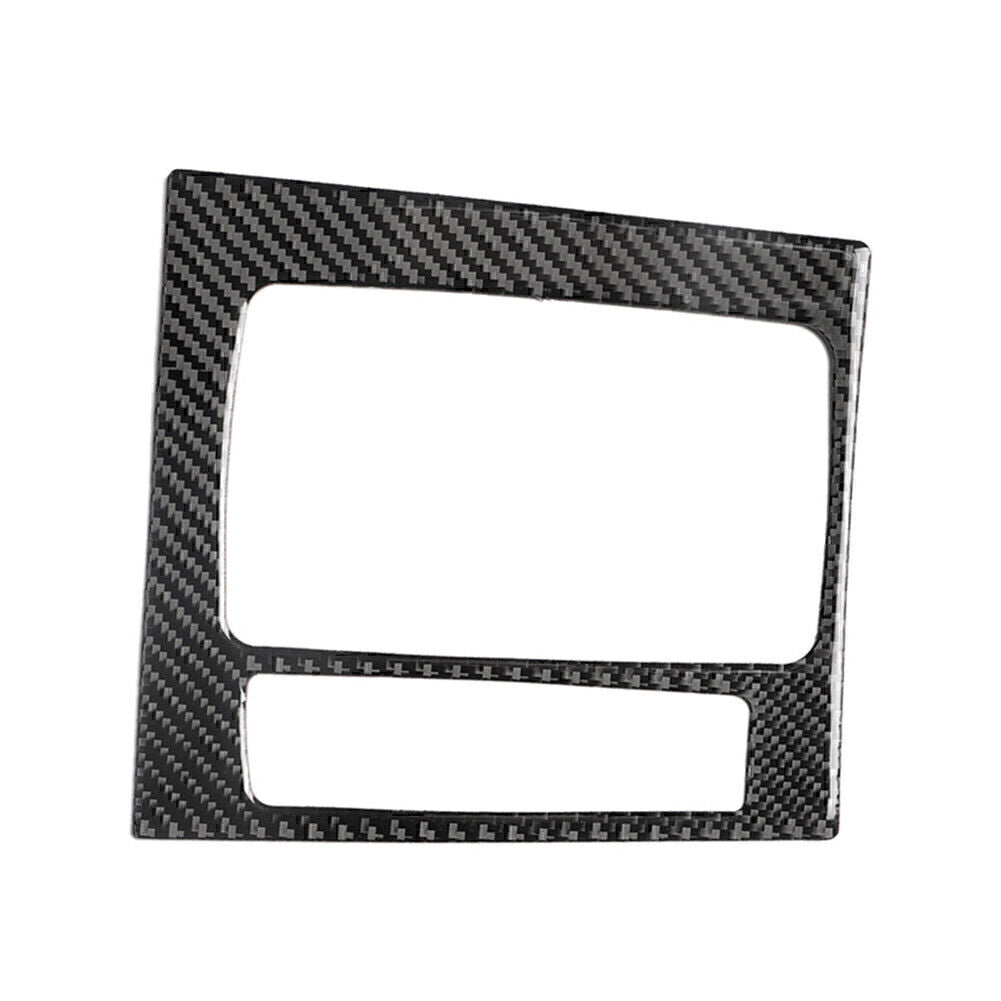 Console Gear Shift Pane Frame Cover Fit for Mazda 3 Axela 2017 2018 Carbon Fiber mo
