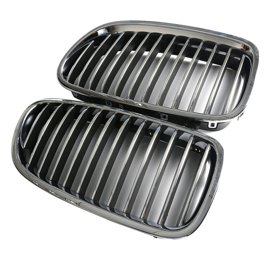 2 Front Hood Kidney Grille Left+Right Fits 09-13 for BMW 5 Series F10 F11 528i 535i