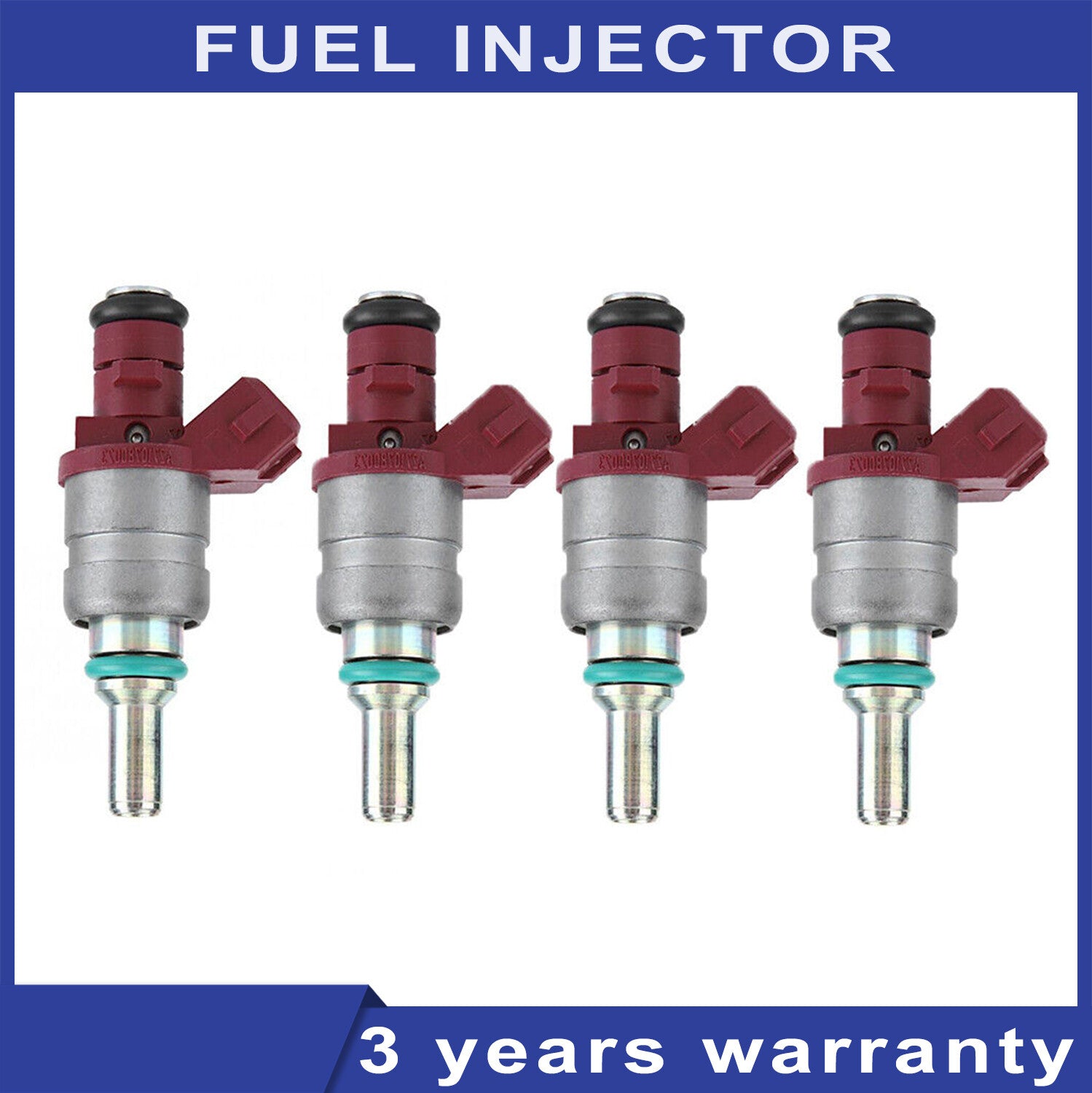 Four fuel injectors suitable for 03-05 for Mercedes-Benz W203 C230 Kompressor 1.8L A2710780023