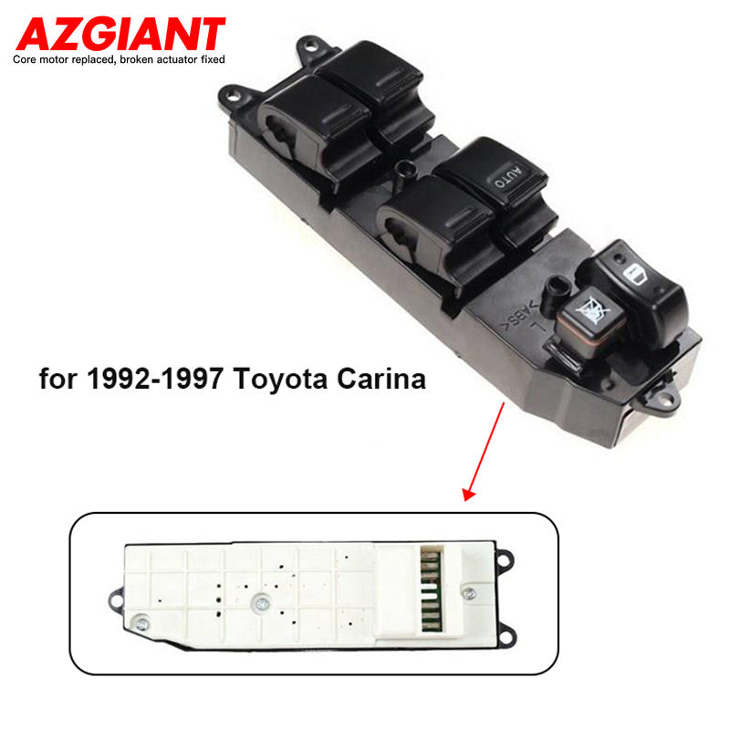 Suitable for 1992-1997 for Toyota Carina Master driver's left power window switch.