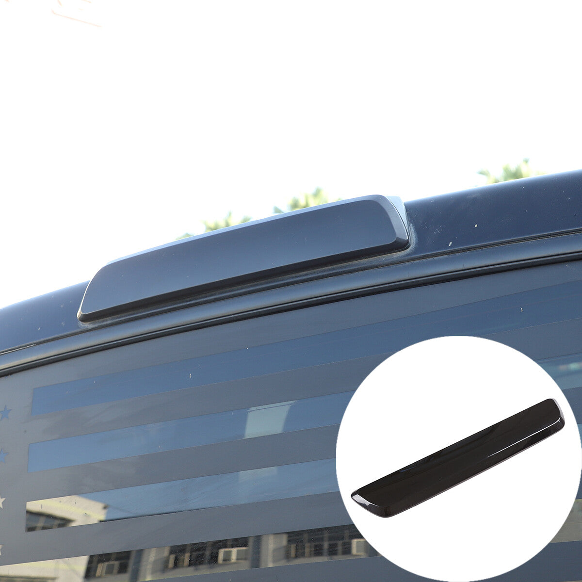 Red ABS air conditioning vent socket cover decoration for Toyota Tacoma 2016-22