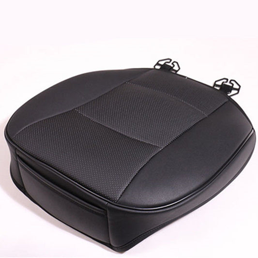 Black Breathable PU Artificial Leather Car for Seat Cover Pad Mat Auto Chair Cushion