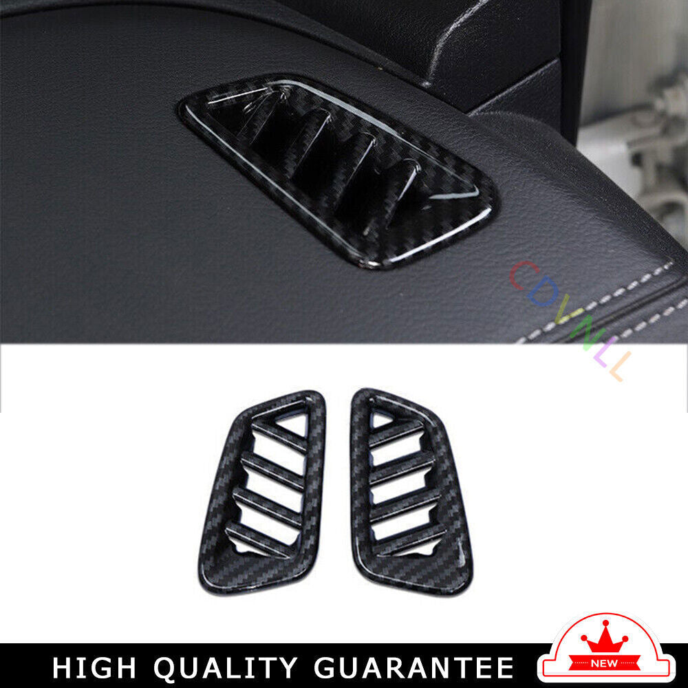 Instrument LR Air Outlet Vent Trim for Nissan Sylphy Sentra 20-22 Carbon Fiber