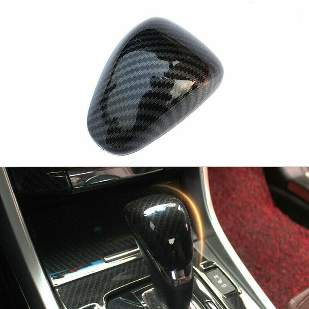 for Honda Accord 2013-2017 Carbon Fiber Inner Gear Shift Knob Shifter Cover Trim