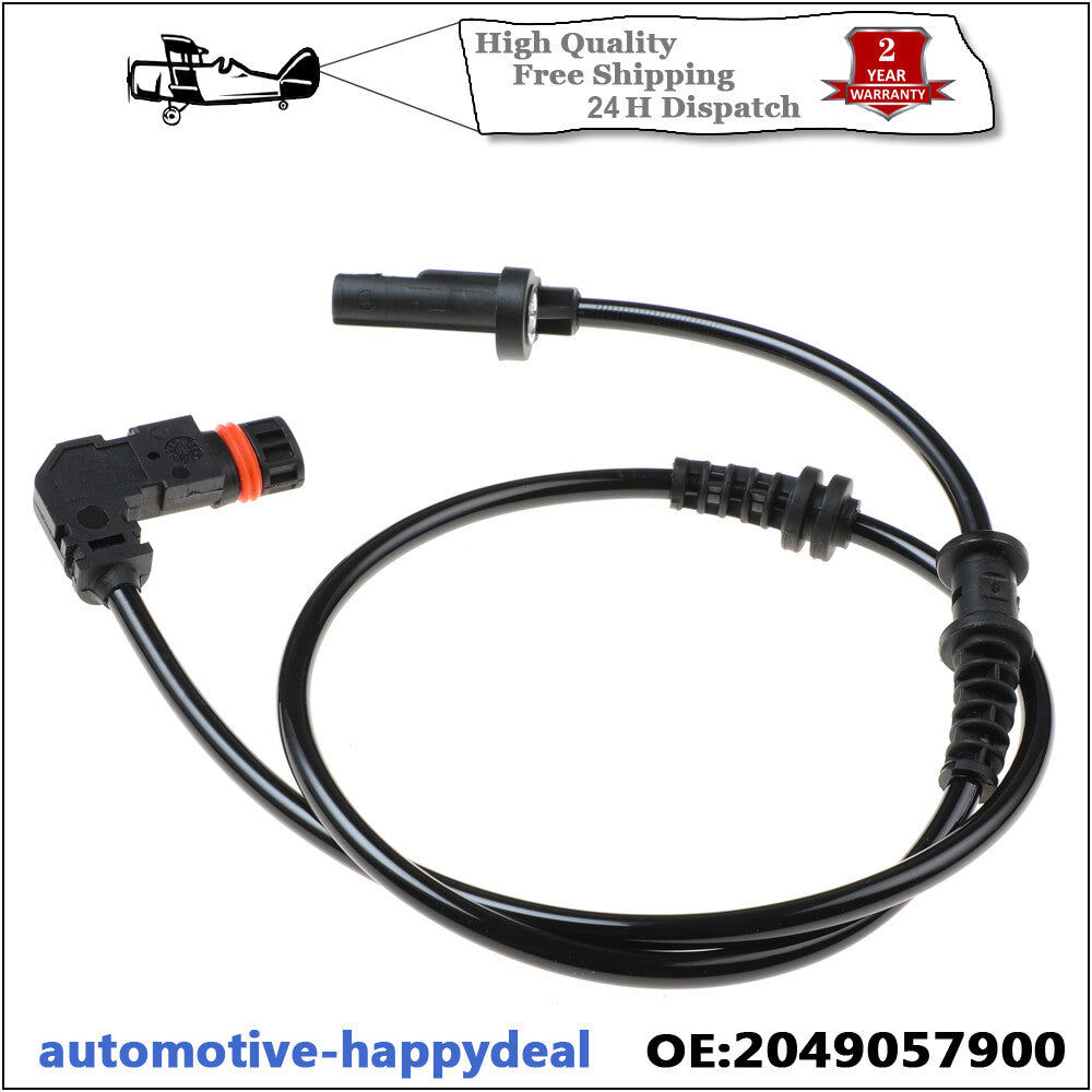 2X Front ABS Wheel Speed Sensor for Mercedes C-Class W204 C180 C200 C220 2007-14
