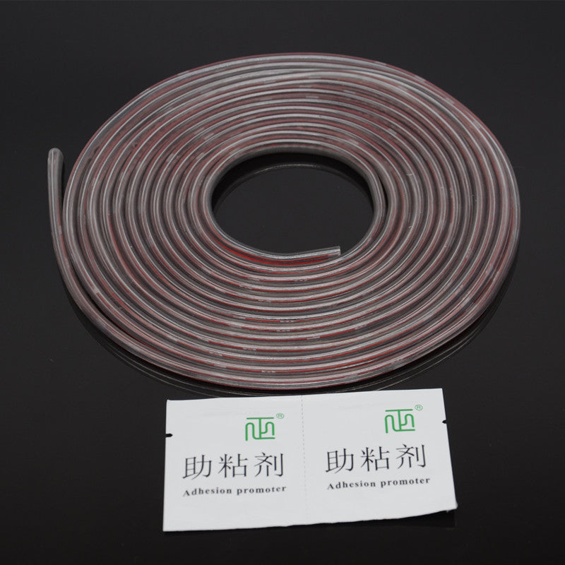 Car Anti-Rub Door Mat Anti-collision Edge Strip Transparent Protection Pad