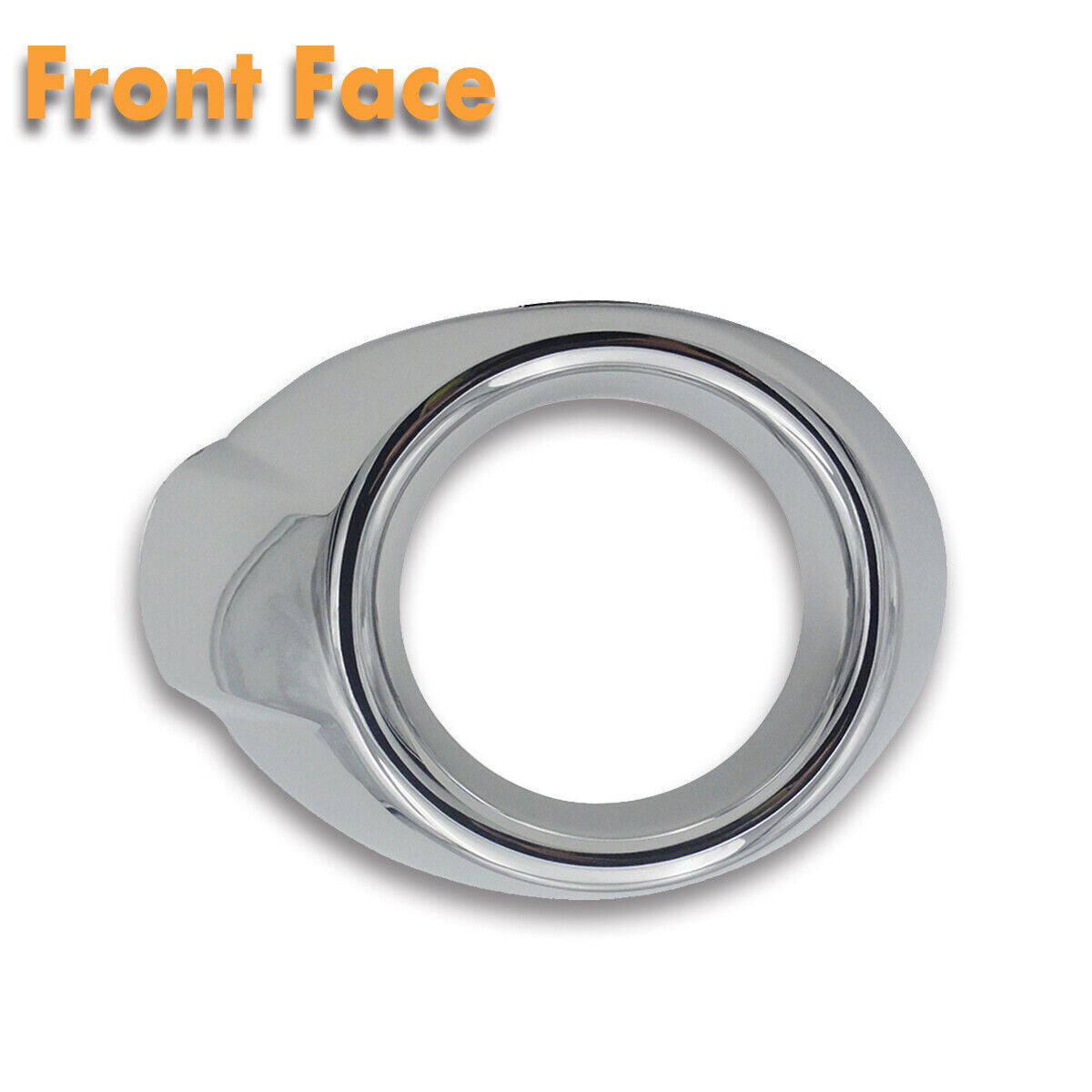 Chrome Front Fog Light Lamp Cover Trim Bezel Right Fit for Ford Focus 2012-2014