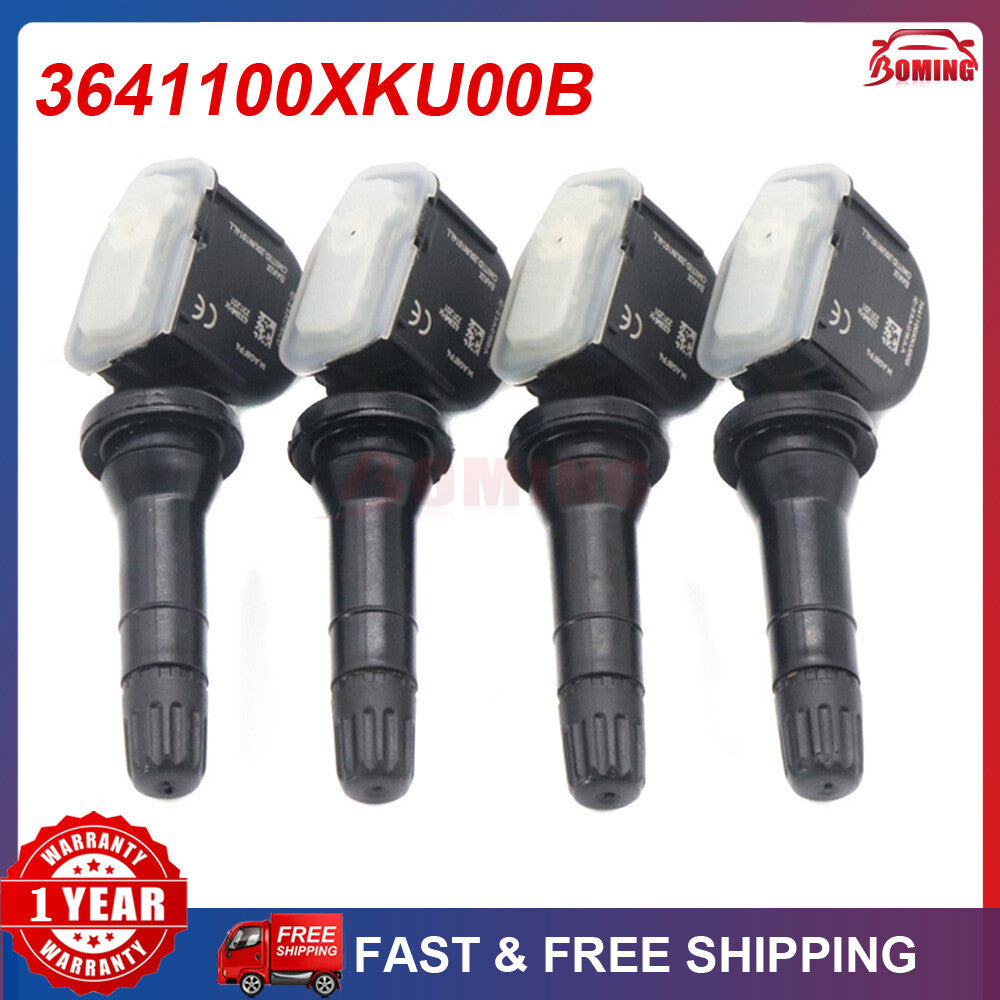 NEW Set 4X 41100XKU00B TPMS 433MHz Tire Pressure Sensor for Haval HL H2 H5 H6 H7