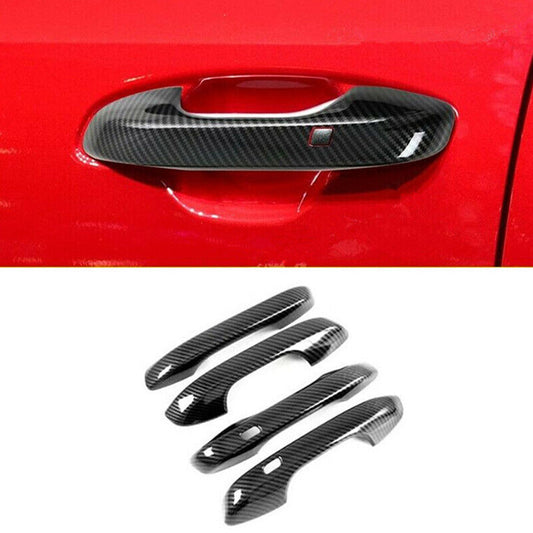 for Kia Sorento 2021-2023 Carbon Fiber Exterior Side Door Handle Cover Trim