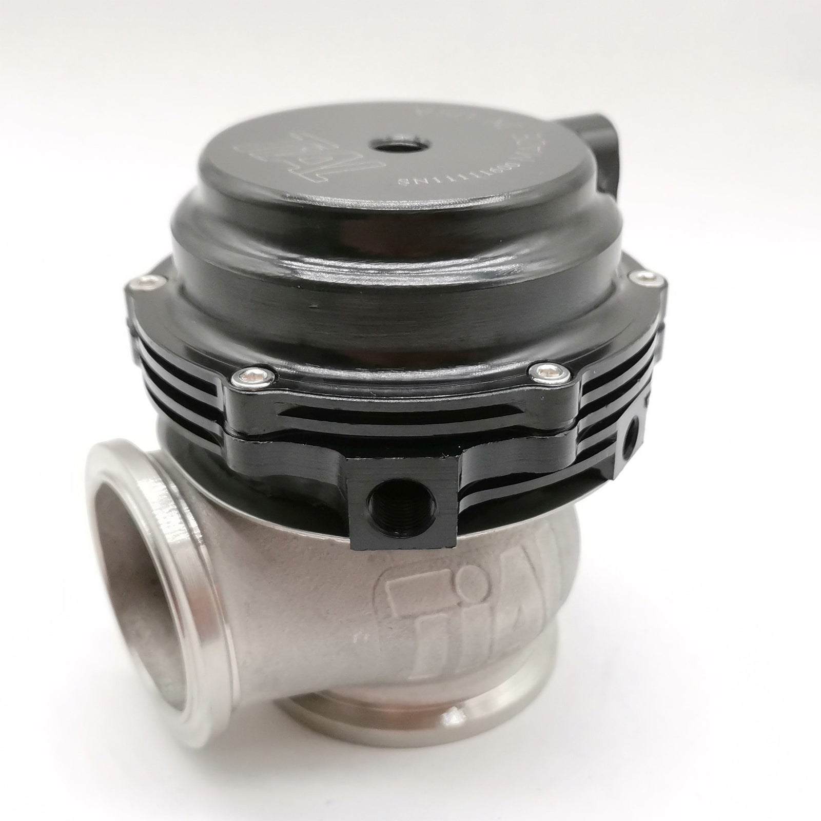 44MM Black Wastegate External Turbo W/ TIAL V-Band Flange Spring MV-R 14PSI