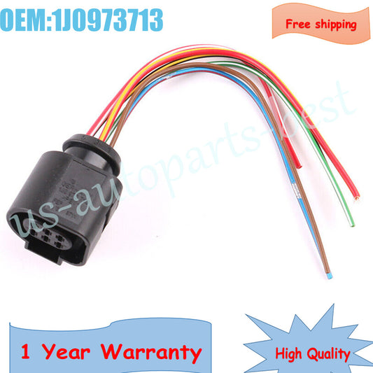 New Throttle Body Connector Plug Socket Wiring Repair 1J0973713 for VW for Audi TT
