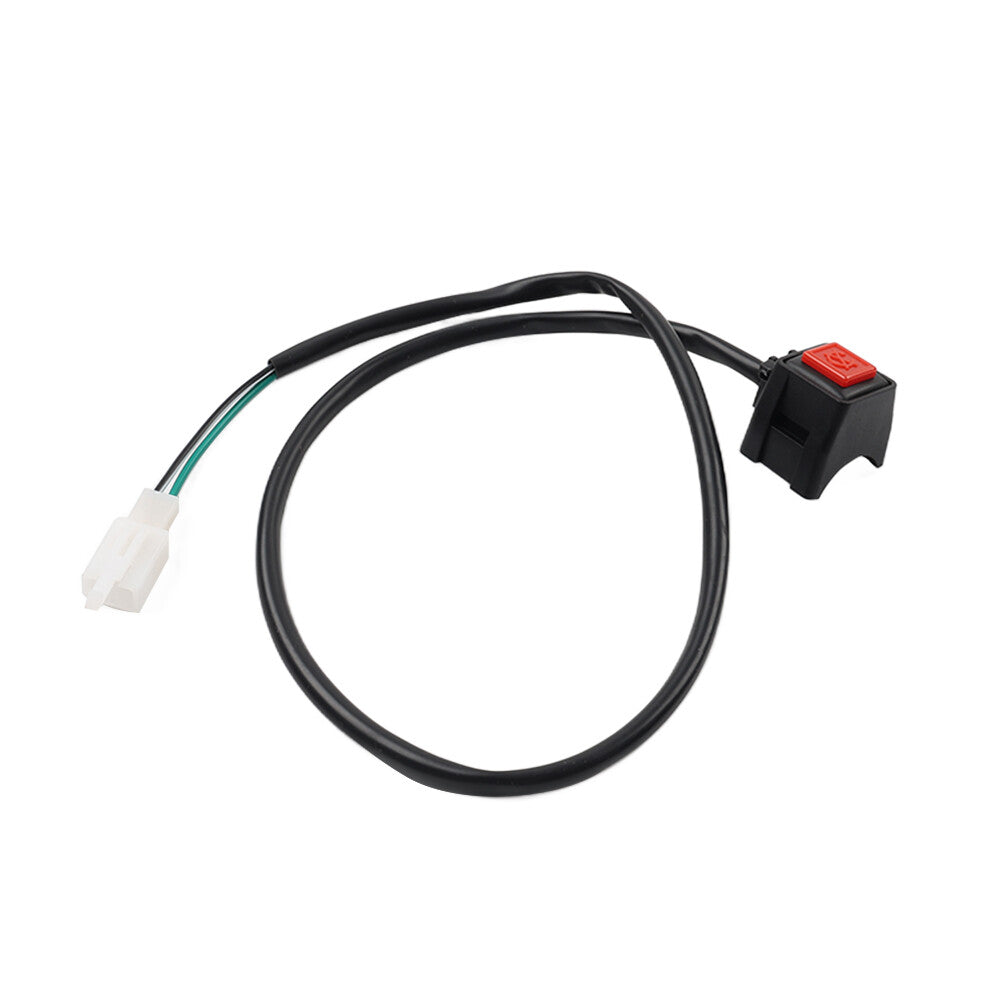 Motorcycle 7/8 Kill Stop Switch On Off Button For Universal ATV Dirt Bike