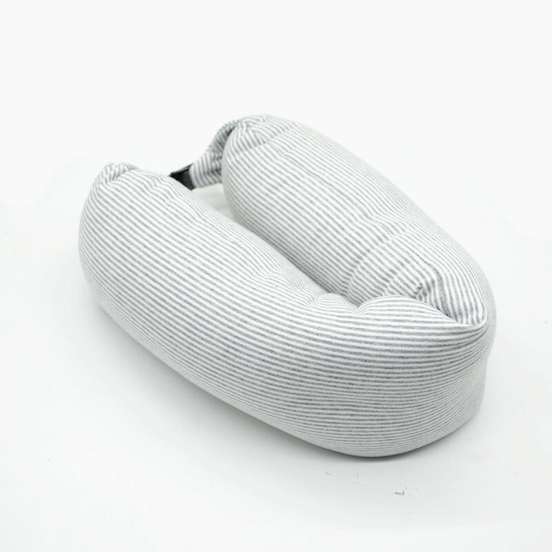 1x Car Universal 2.2FT Travel Soft U-Shaped Neck Pillow Long Strips Cervical Mat