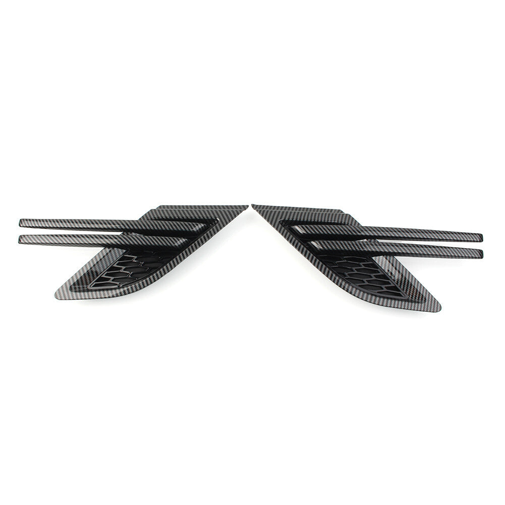A pair of side fender ventilated grille trims are available for the for Land Rover for Range Rover Sport 2014 - 2017.