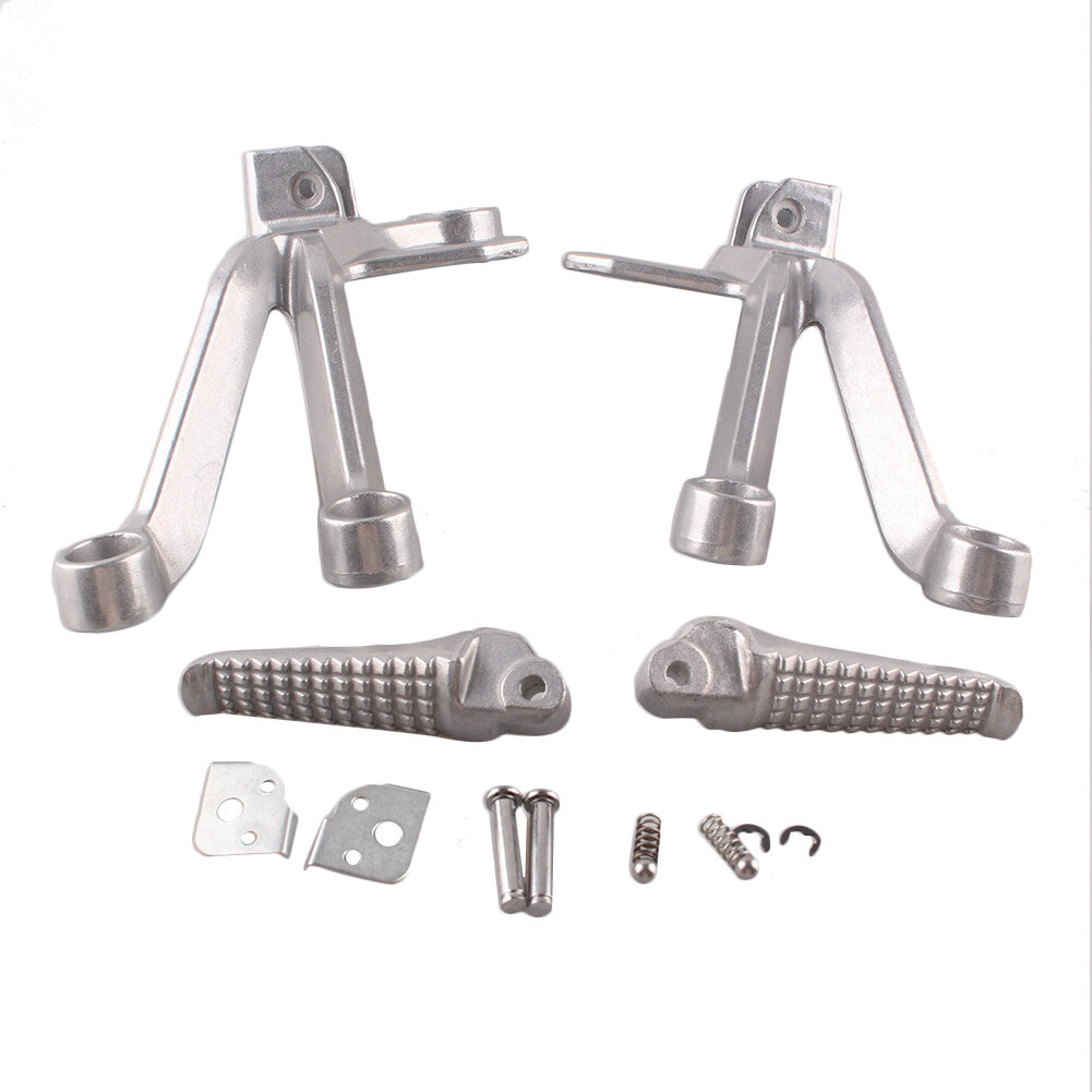 Rear Passenger Footrest Foot Pegs Brackets Fit for Suzuki GSXR 1000 2003 2004 K3