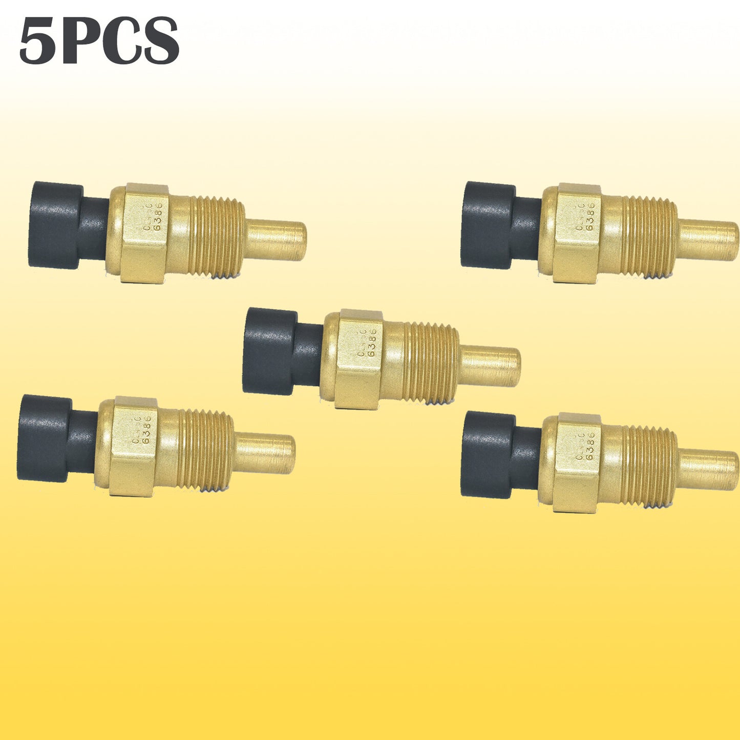5x Engine Coolant Temp Sensor for Chevy for Pontiac for Cadillac for GMC for Honda 15326386