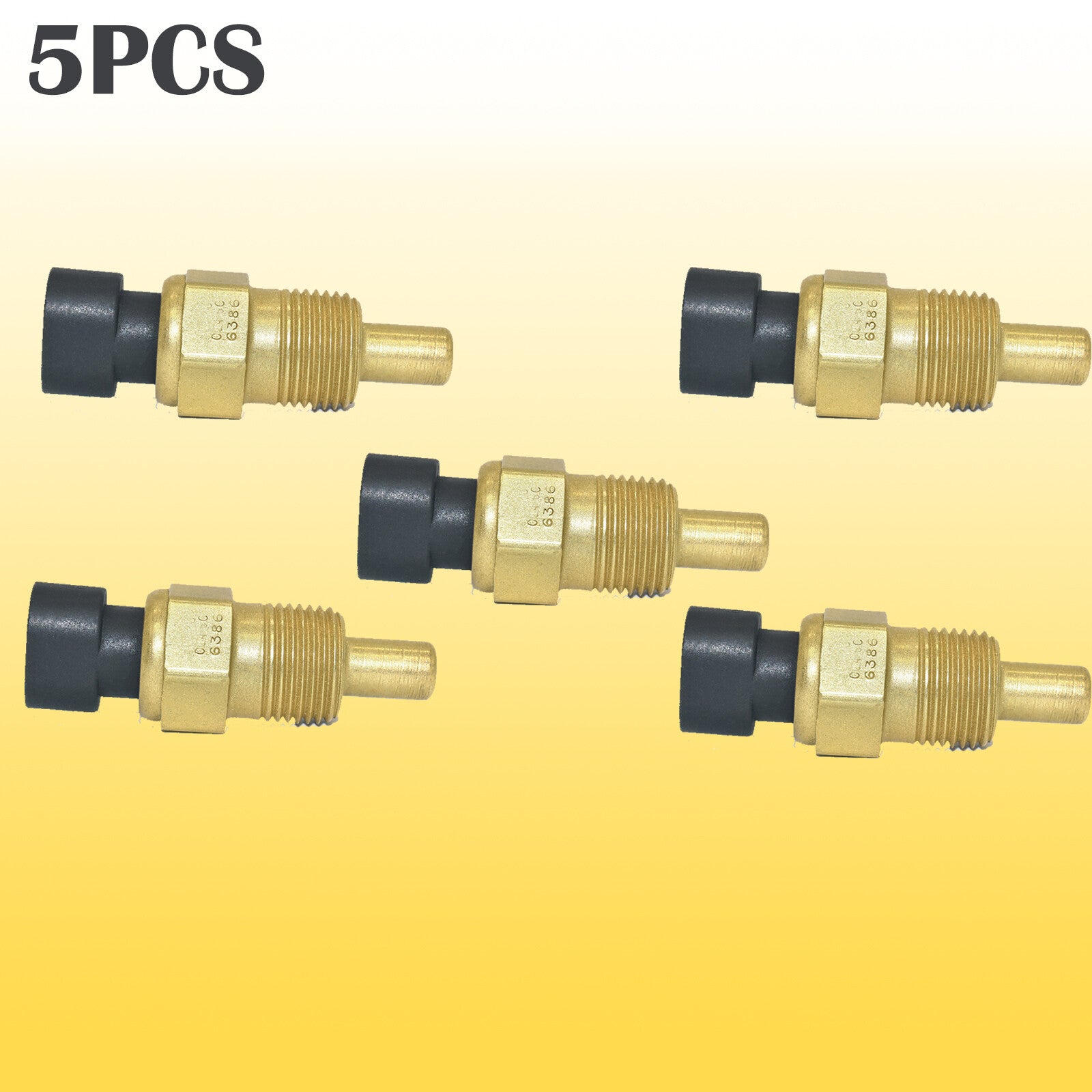 5x Engine Coolant Temp Sensor for Chevy for Pontiac for Cadillac for GMC for Honda 15326386