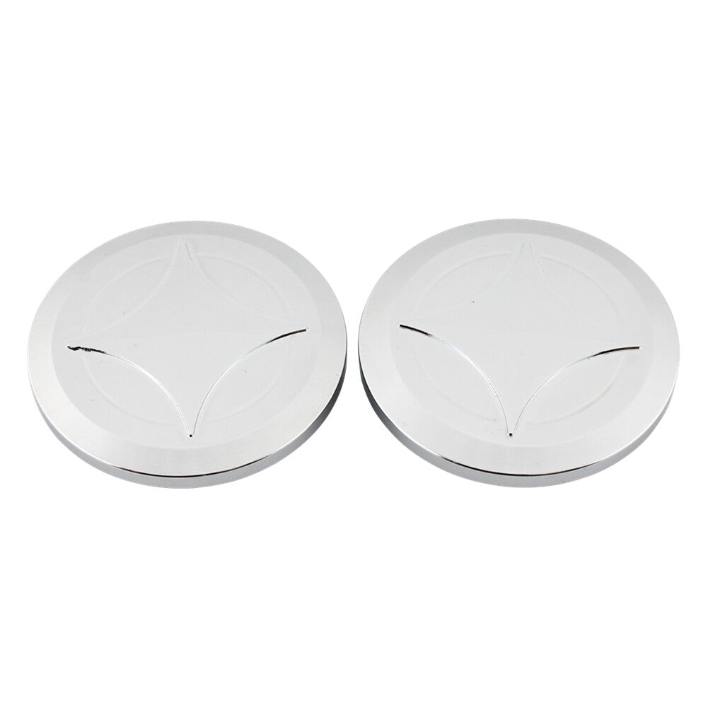 Aluminum Frame Hole Plug Cap Cover for Honda GB350 NC59 CB350 2021-22 Silver