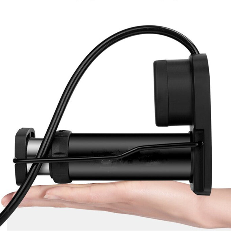 Motorcycle for Mini Bike Foot Pump Inflato Gauge Wheel Air Tire Pump With Needle Kit