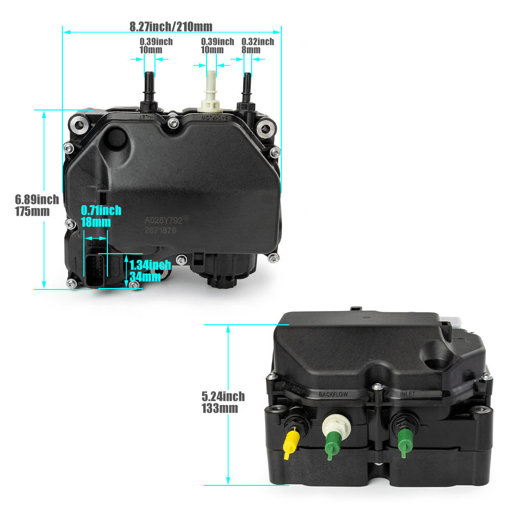 4387304RX NEW Def Urea Pump for Denoxtronic 2.2 ISX ISB ISC 4387304 12V
