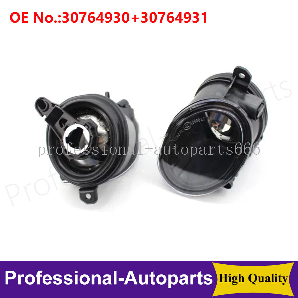 One set of front L+R collision avoidance fog lights and driving lights suitable for Volvo S40 2008 2009 2010 2011