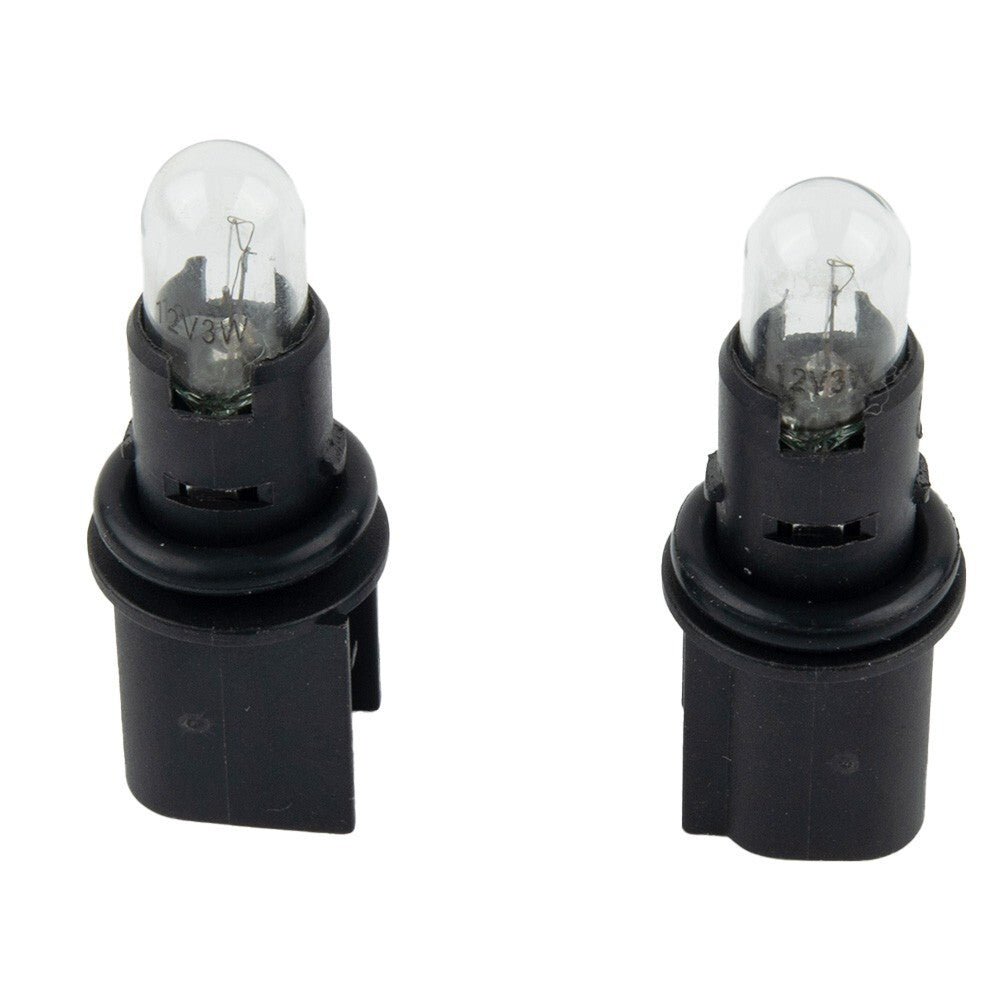 for Dodge Charger 2006-2010 2pcs Side Marker Lamp With Socket Accessories