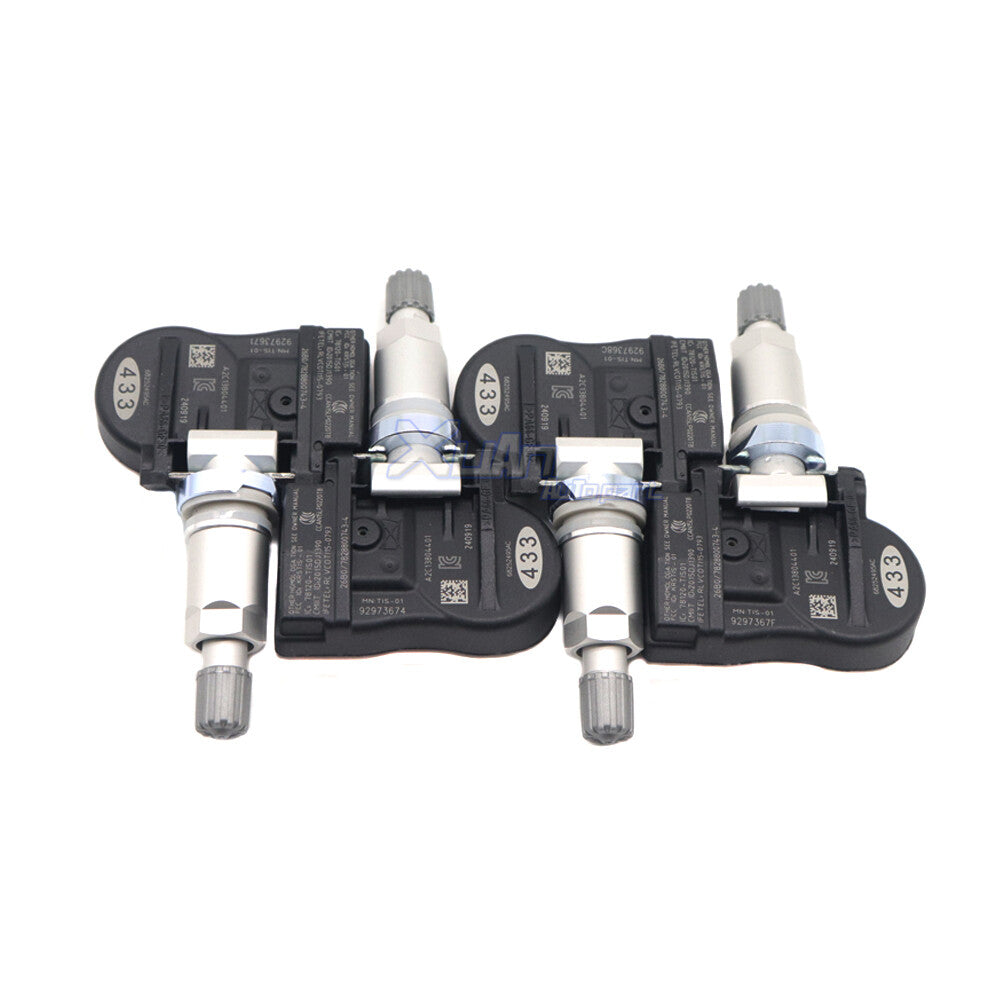 68252495AC is a package containing 4 x TPMS tire pressure monitoring sensors for Dodge Durango SRT 18-20.