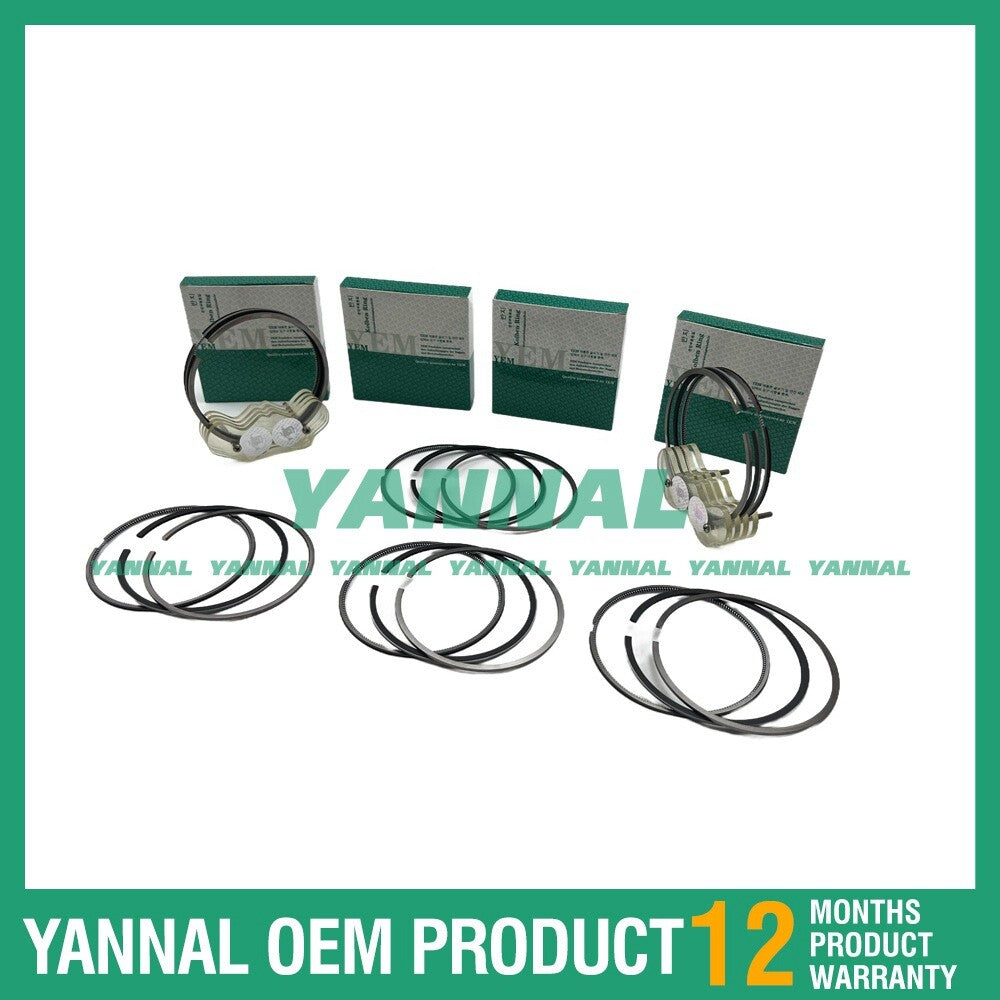 6 new 3126 Piston Ring Kit STD for Caterpillar Diesel Engines
