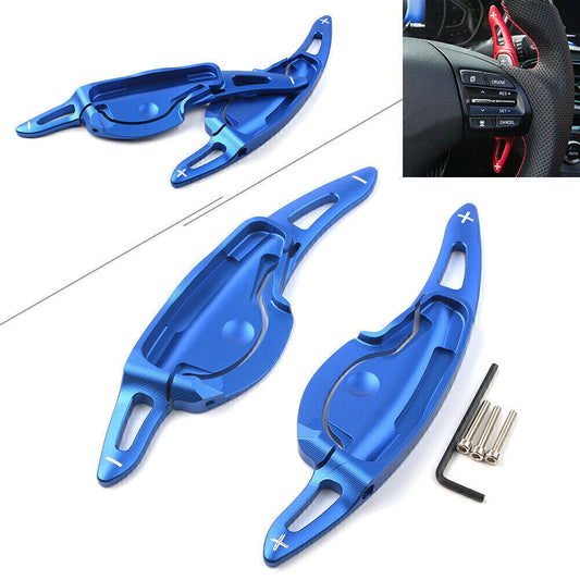Steering Wheel Paddle Shifter Extension Aluminum for Hyundai LA FESTA 2019 Pair