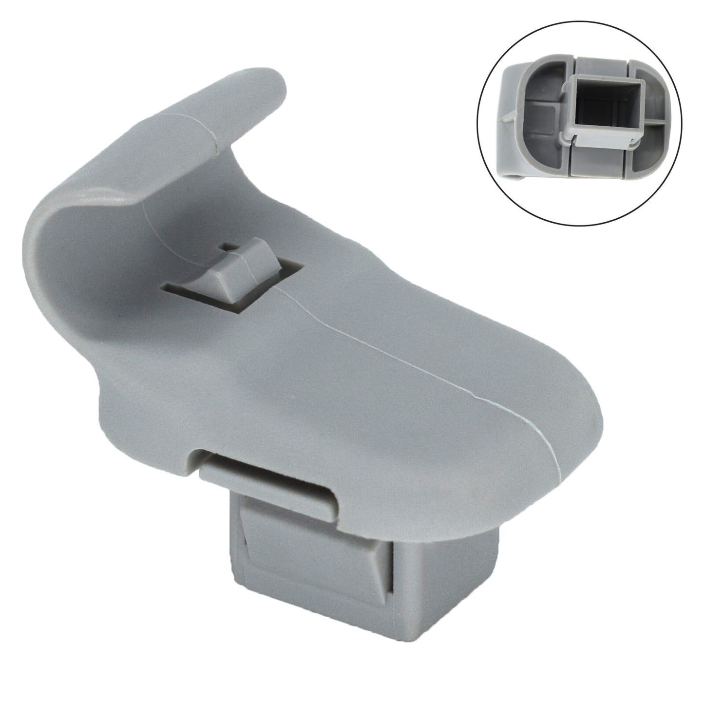 Pair for Mazda 3 5 6 CX-7 CX-9 RX-8 MPV Gray Car Sun Visor Clip LC6269261B77