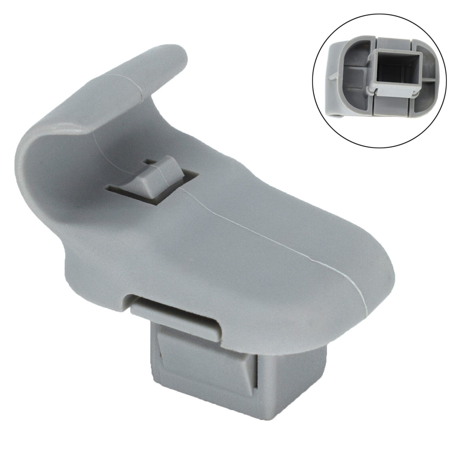 Pair for Mazda 3 5 6 CX-7 CX-9 RX-8 MPV Gray Car Sun Visor Clip LC6269261B77