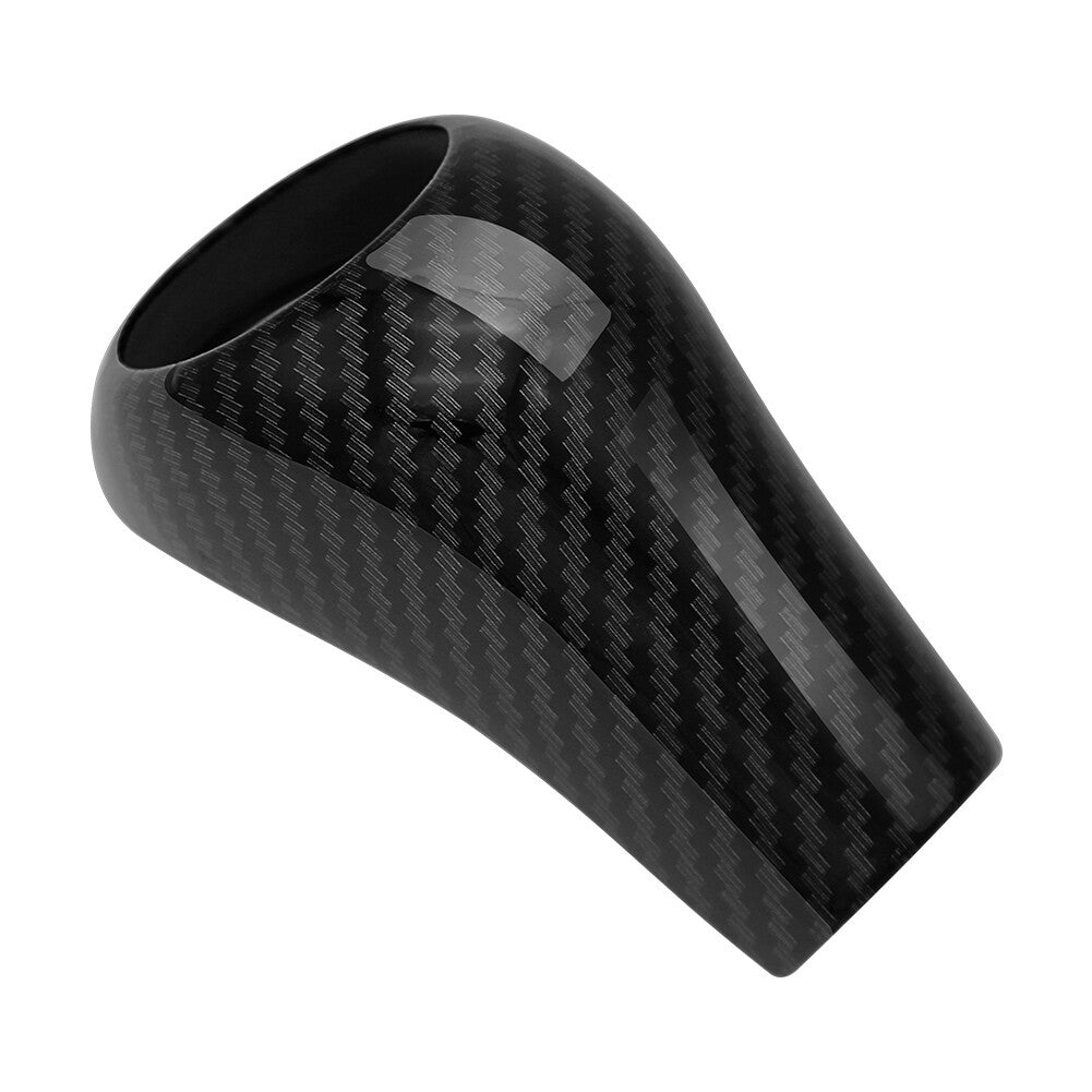 Carbon fiber shift button cover bezel fits for Mercedes-Benz W204 W212 GLK