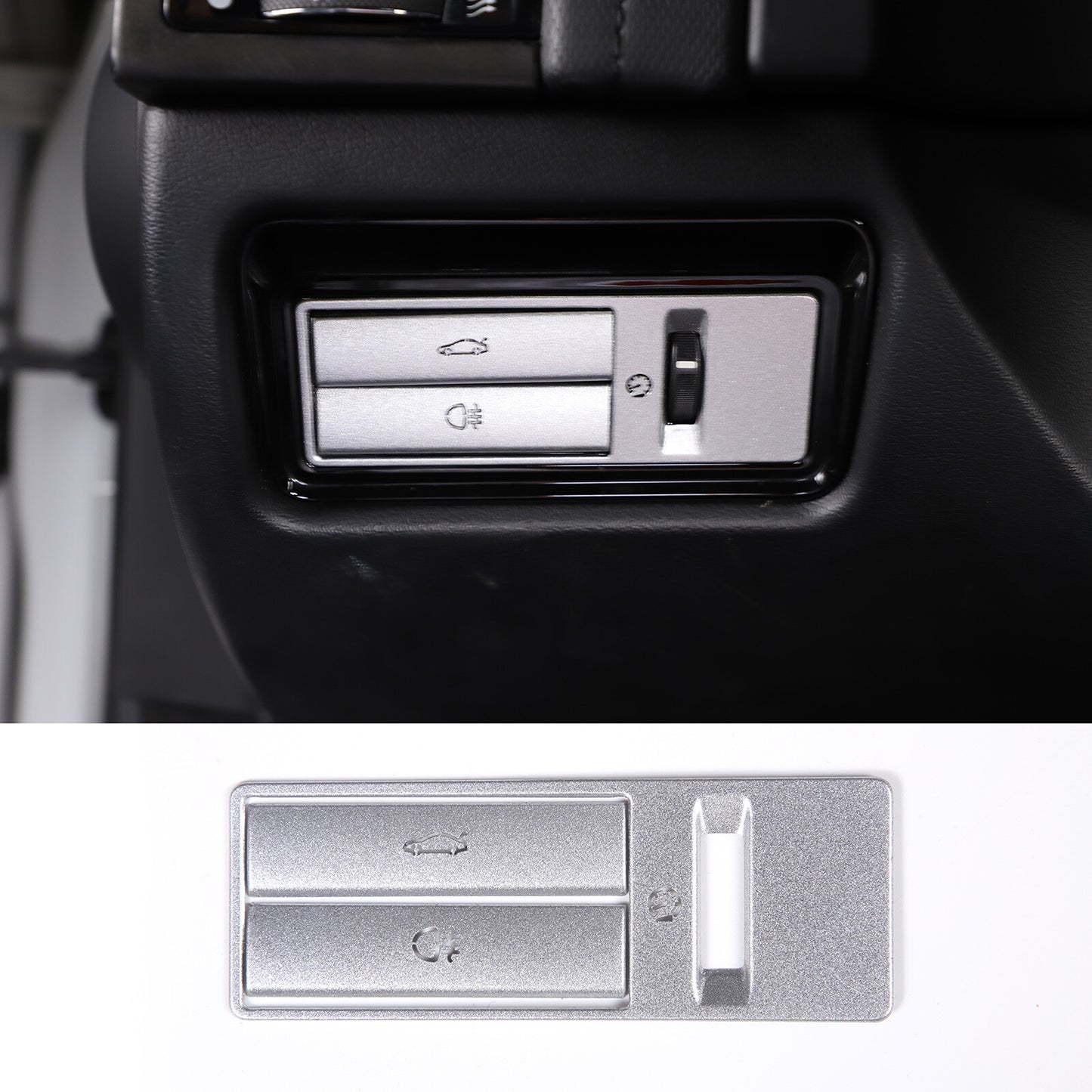 Carbon fiber ABS center dashboard protector for Honda Pilot 2015 - 2022 (USA)