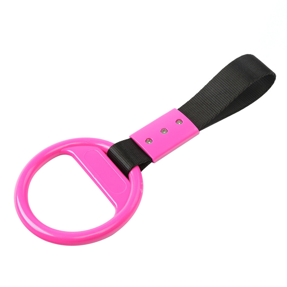 JDM Round Train Bus Handle Hand Strap Car Interior Styling Drift Charm Straps