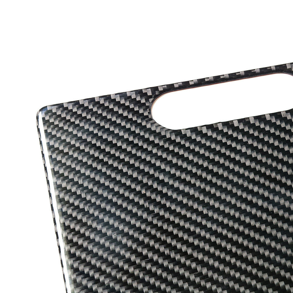 Carbon Fiber Rear Watercup Panel Cover Trim for Suzuki Grand Vitara 2006-2013