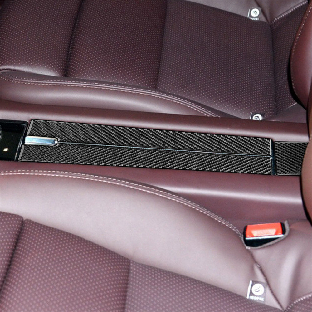 Carbon Fiber Car Rear Armrest Box Panel Cover Fit for Porsche for Panamera 2010-2016