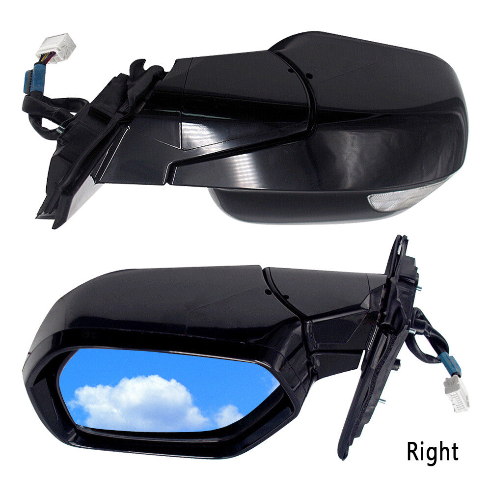 2x RH LH Power Mirror w/ Fold Heated Signal Light Lamp Fits for CR-V 2007-2011