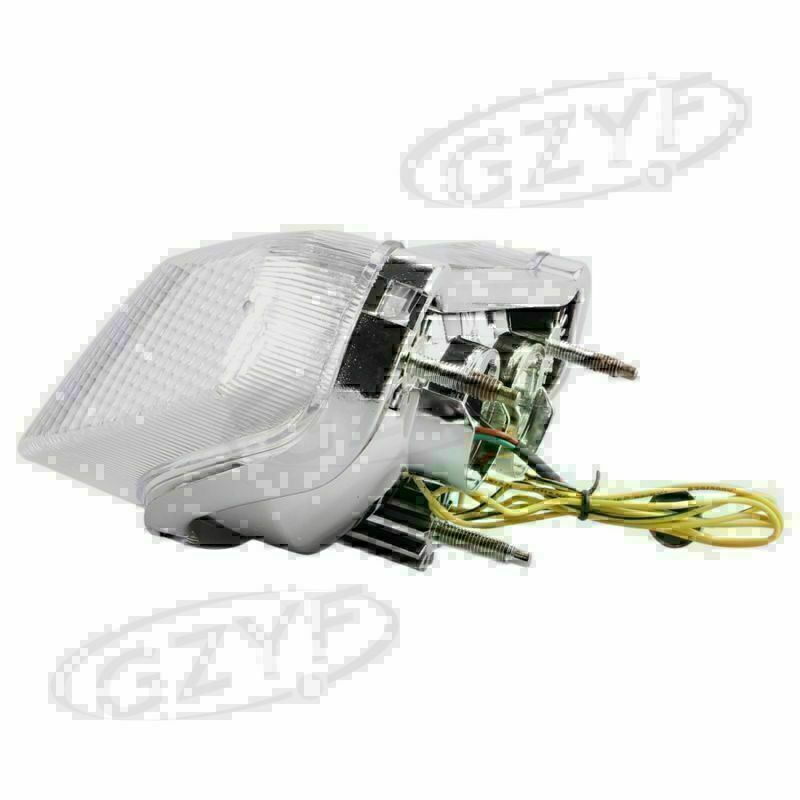 LED Tail Brake Light with Turning Signal Lamp Motor for KAWASAKI ZX12R 1999-2004